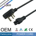 SIPU Factory price AC power cable for PC / laptop 220v computer power cord India style power cord